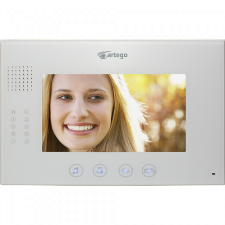 Apartman Görüntülü Diafon 7'LCD Monitor ART-70DM(B) ARTEGO